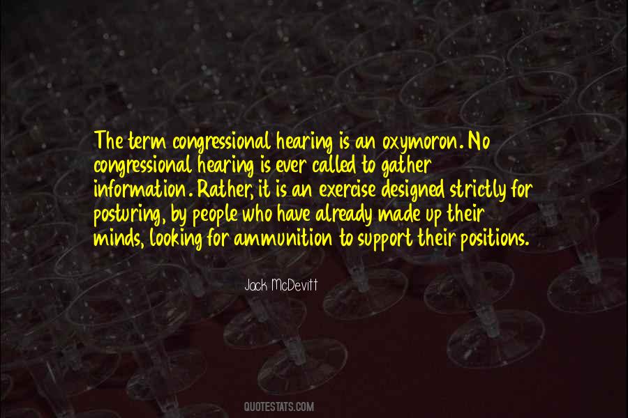 Quotes About Hearing No #406725