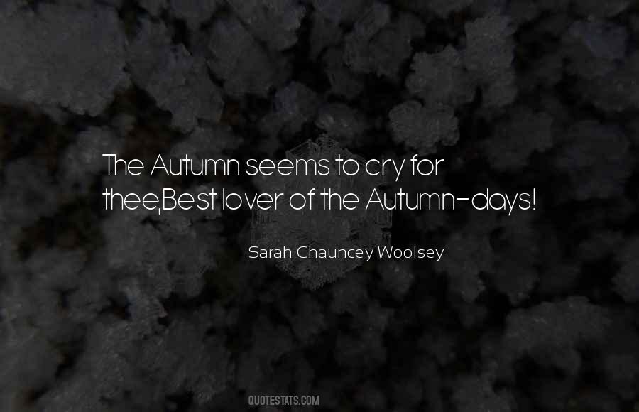 Autumn Love Quotes #935026