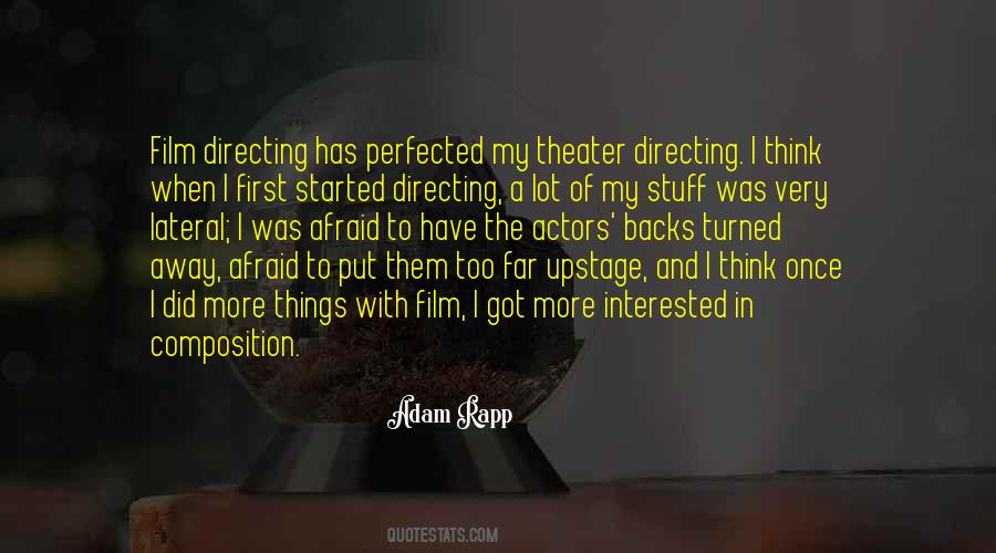 Quotes About Film Actors #452939