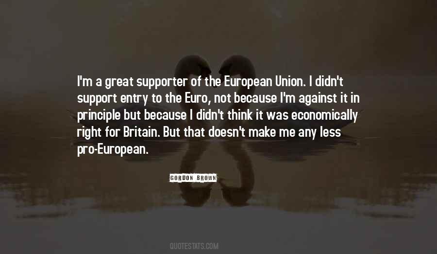 Quotes About European Union #790435