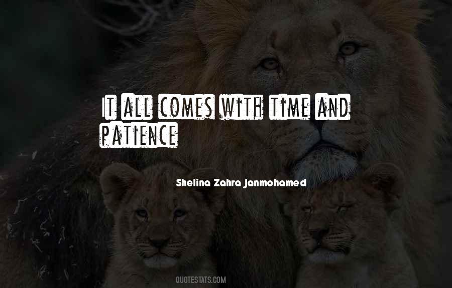 Quotes About Time And Patience #1239608