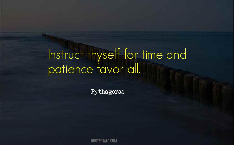 Quotes About Time And Patience #167411