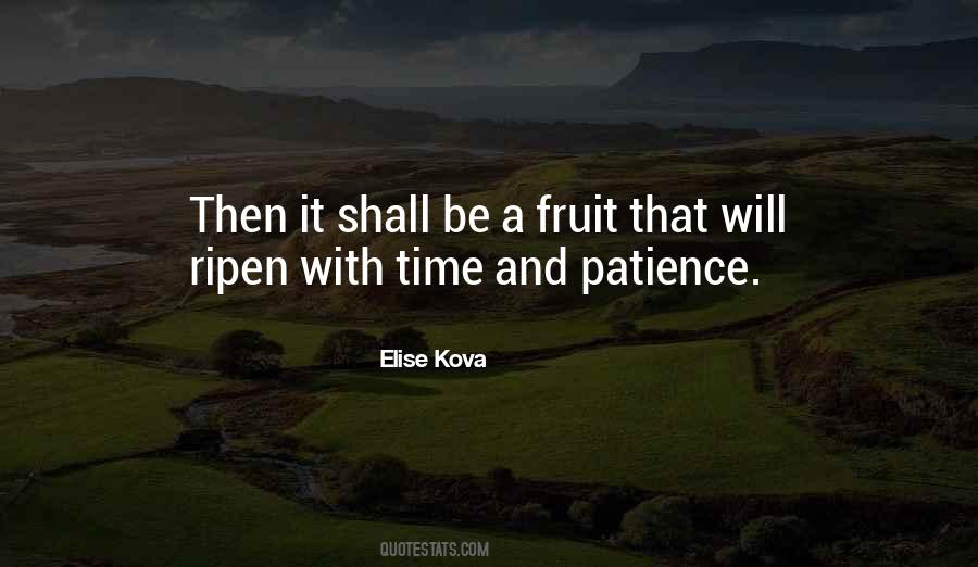 Quotes About Time And Patience #467424