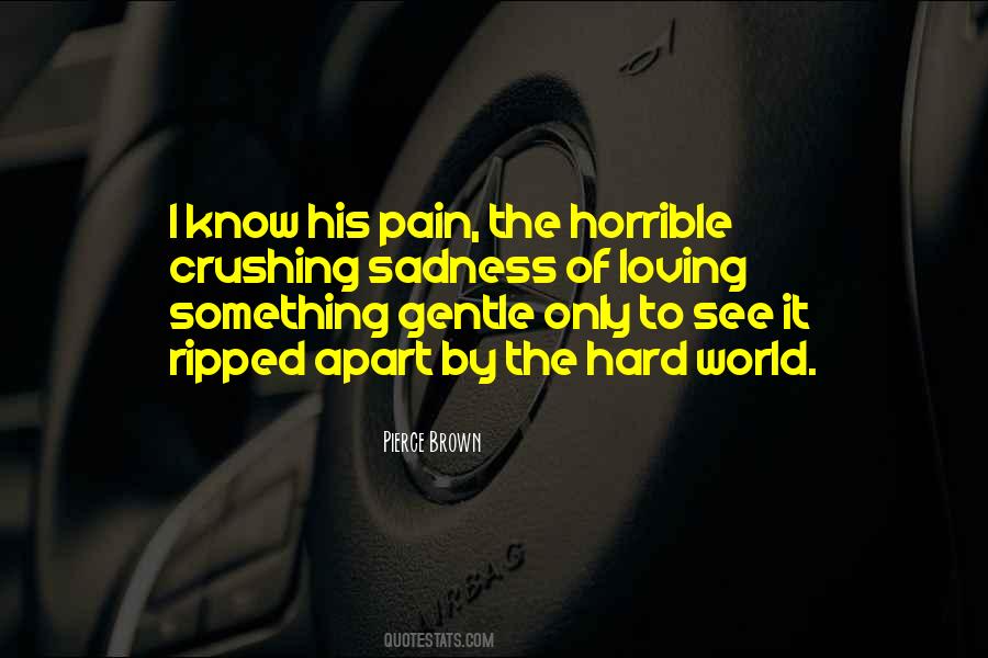 His Pain Quotes #1191055