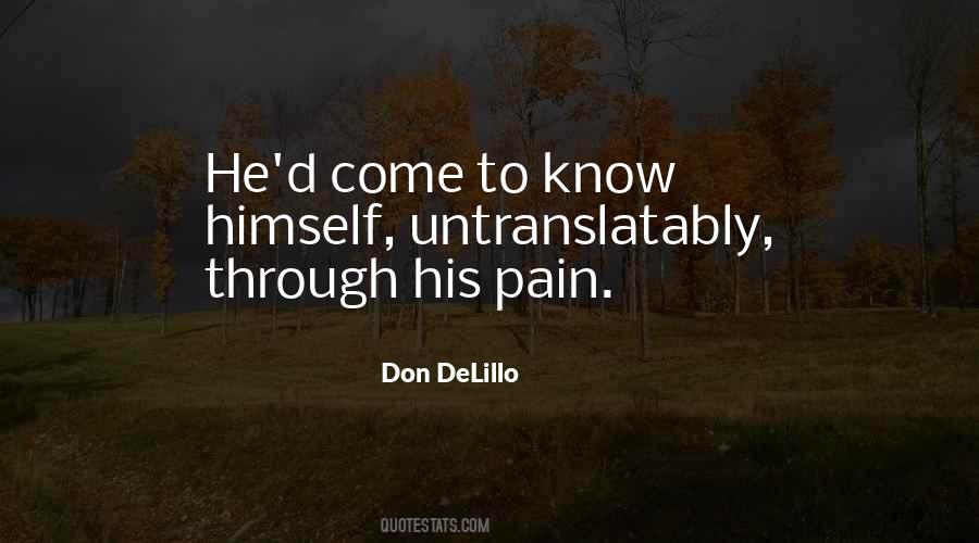 His Pain Quotes #1486696