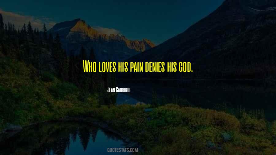 His Pain Quotes #1490709