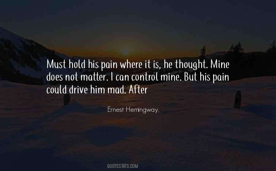 His Pain Quotes #1799660