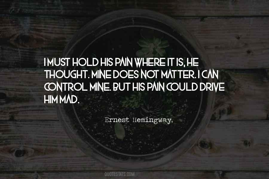 His Pain Quotes #420530