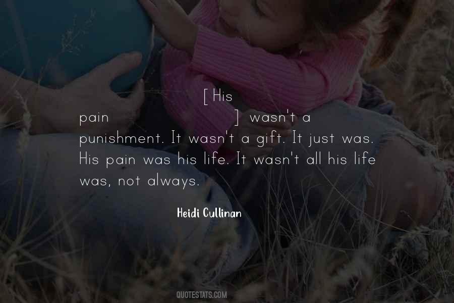 His Pain Quotes #594936