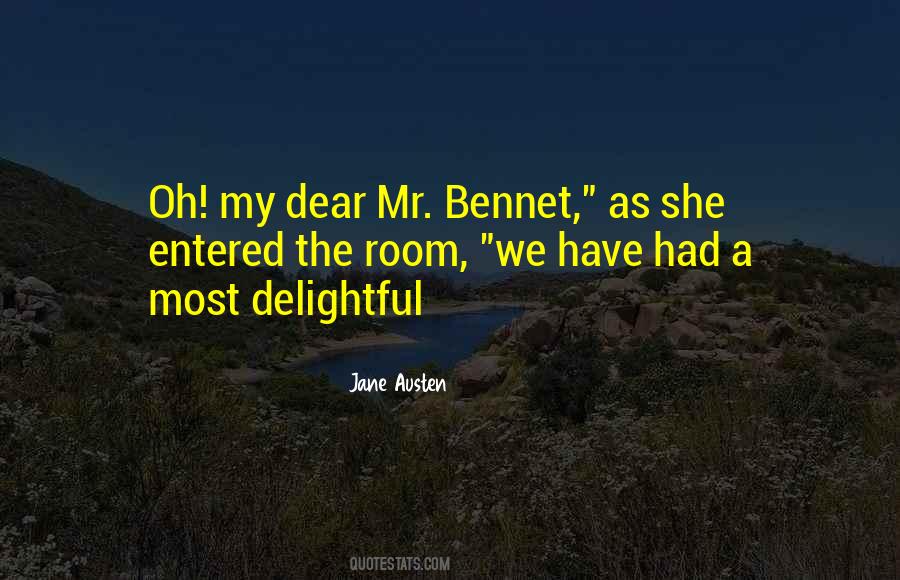 Quotes About Mr Bennet #973074