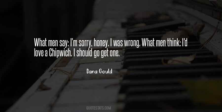 Quotes About Sorry Love #240133