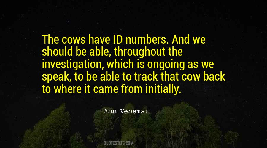 Quotes About Cows #1099662
