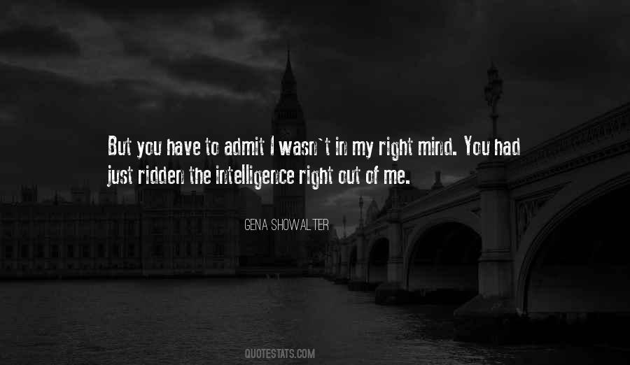 Right Mind Quotes #1305320
