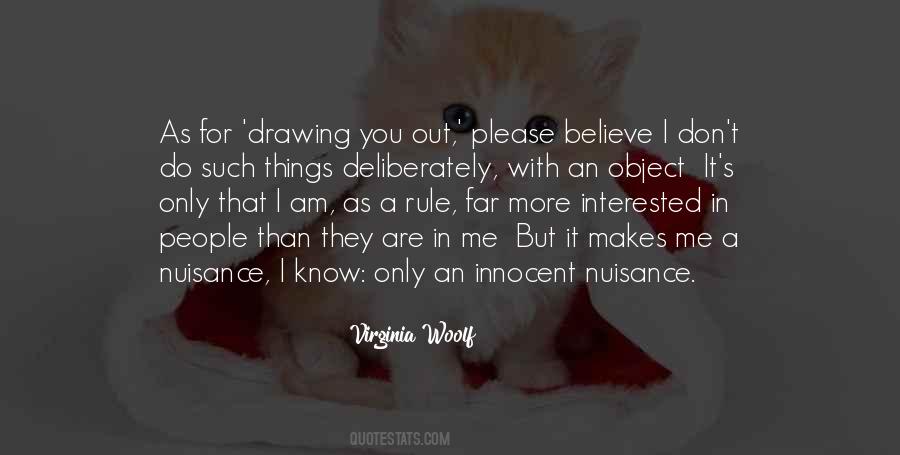 Quotes About Nuisance #173275