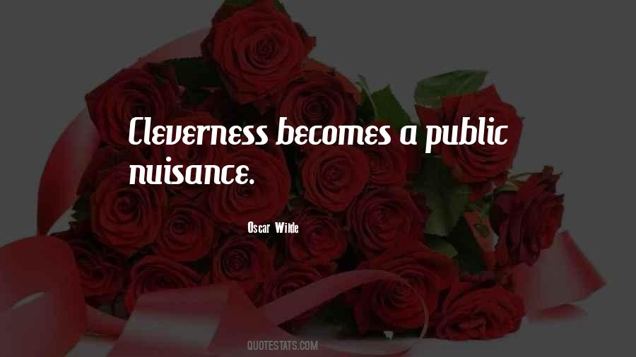 Quotes About Nuisance #43291