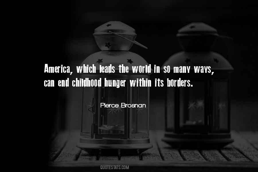 Quotes About Childhood Hunger #67689