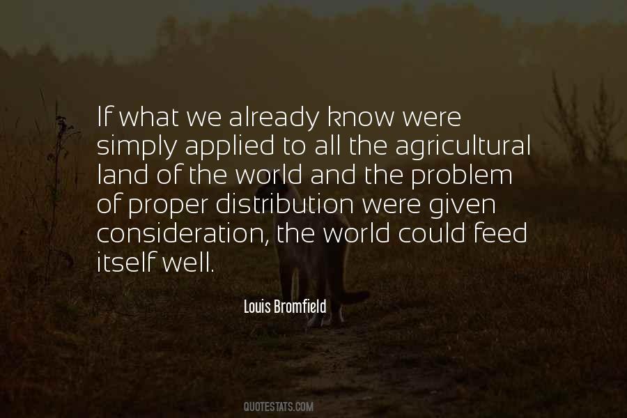 Agricultural Land Quotes #1432794