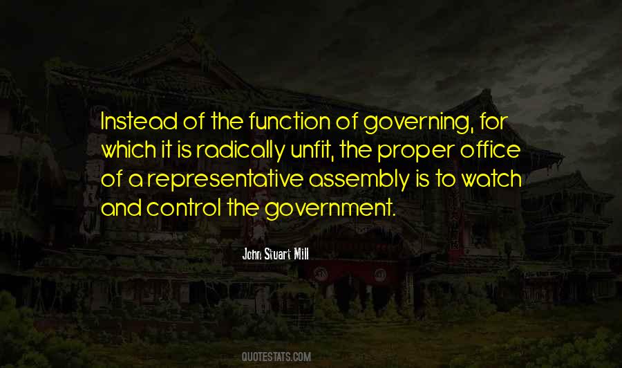 Function Of Government Quotes #96457