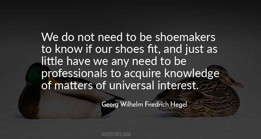 Quotes About Shoemakers #1813884