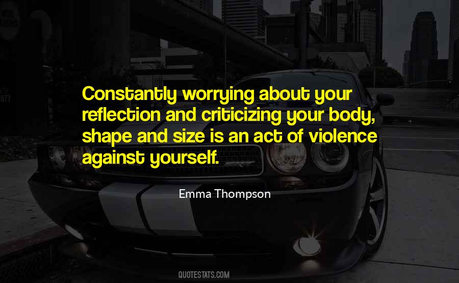 Quotes About Body Shape #1312248