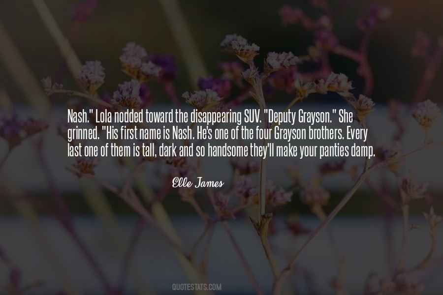 Quotes About His Last Name #1598198