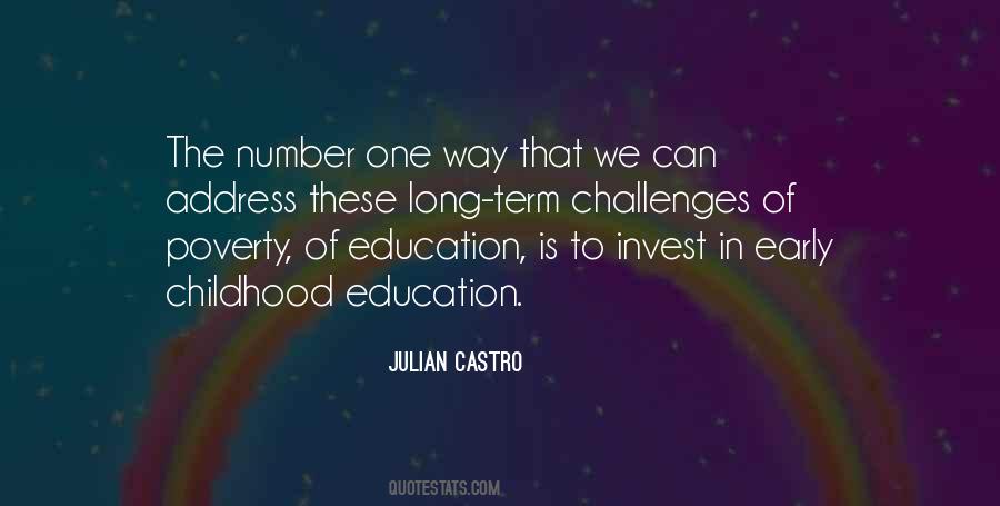 Quotes About Childhood Poverty #1205470