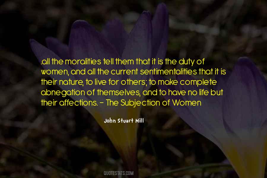 The Subjection Of Women Quotes #208699