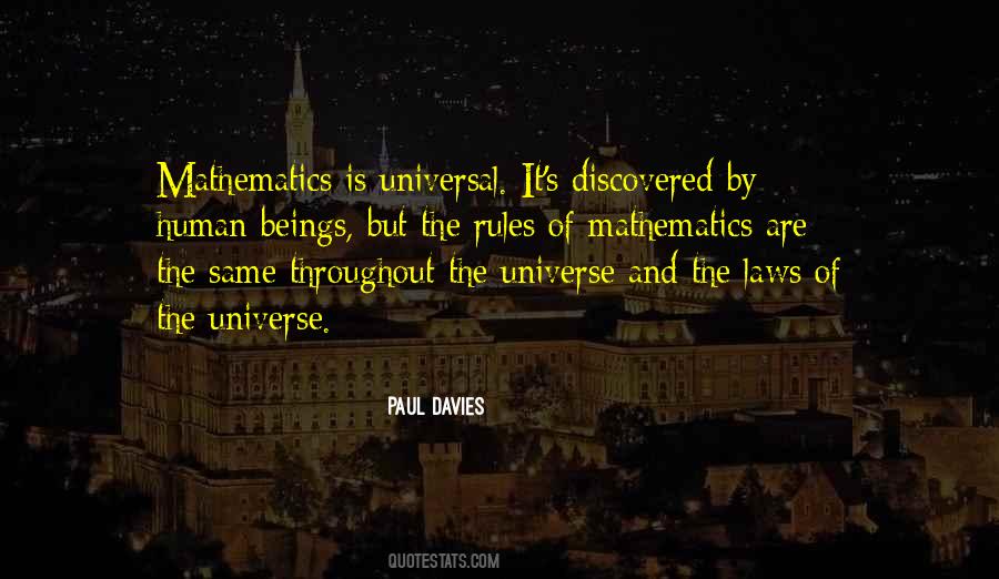 Universe And Humans Quotes #775880