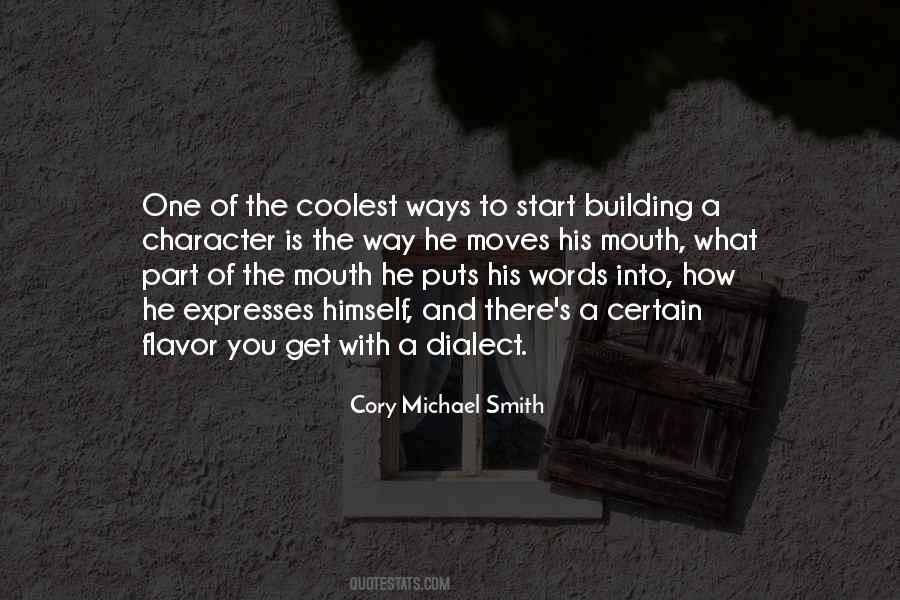 Quotes About Mouth And Words #39472