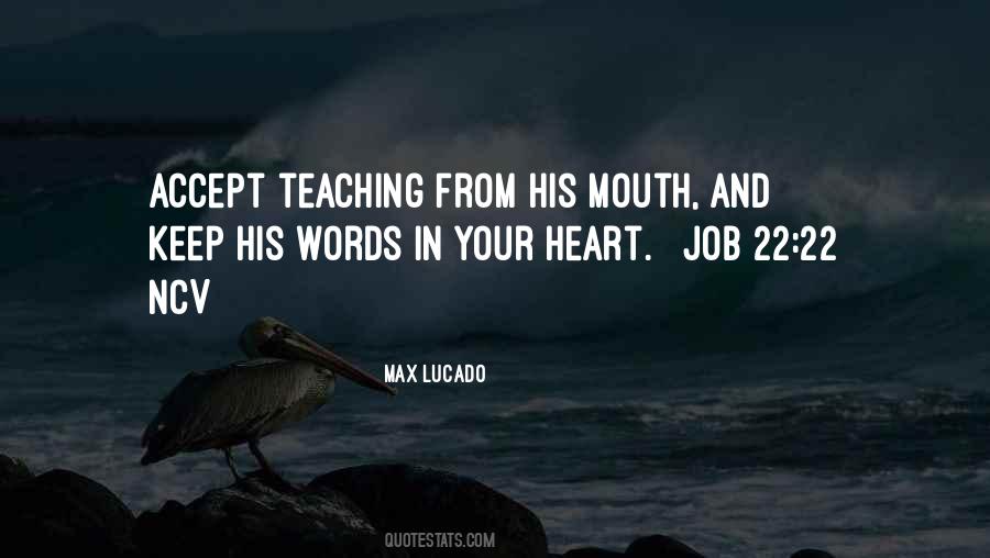 Quotes About Mouth And Words #896000