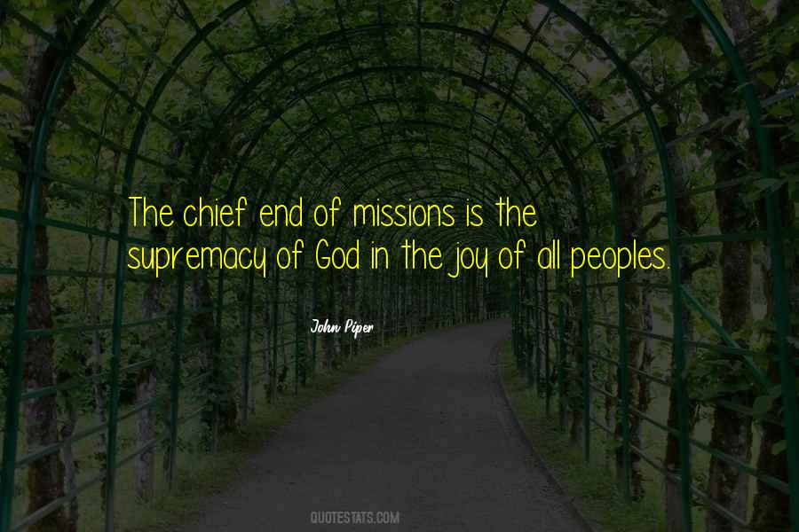 Quotes About Missions #1156746