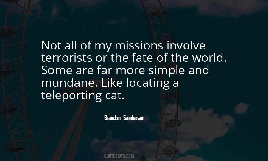 Quotes About Missions #1202357