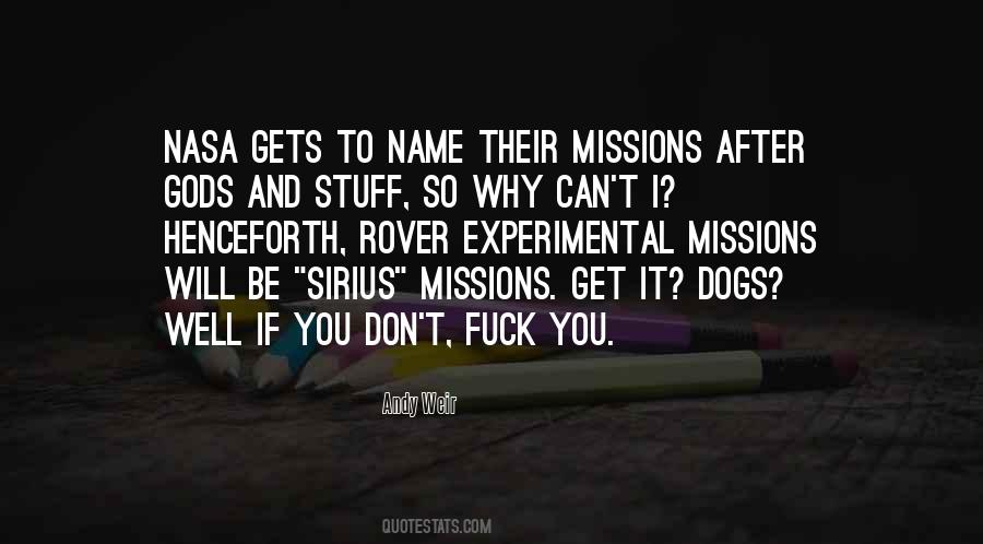 Quotes About Missions #1259061