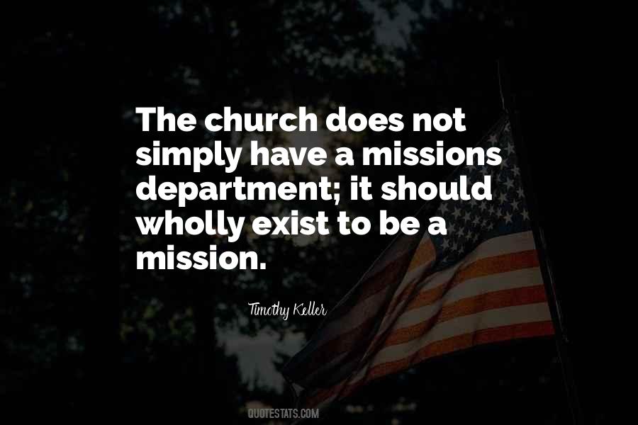 Quotes About Missions #1593657