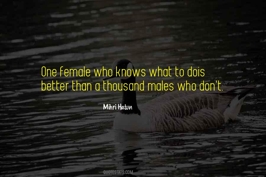 Quotes About Males #1149271