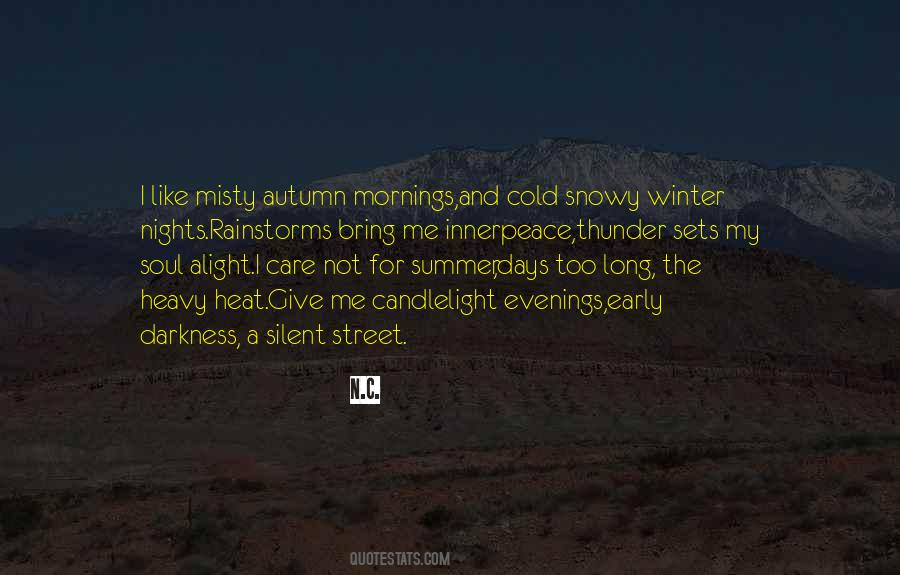 Quotes About Winter Mornings #1293262