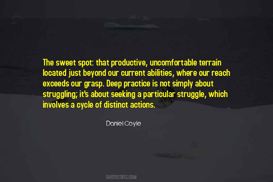 Quotes About Sweet Spot #186289