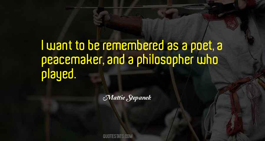 Be A Peacemaker Quotes #1075002