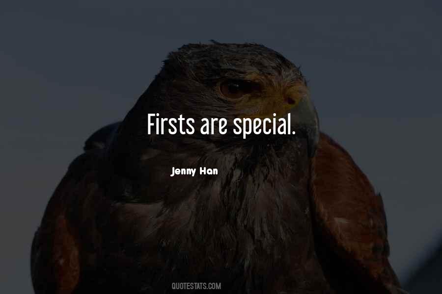 Quotes About Firsts #1037644