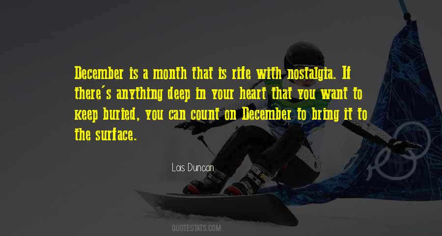 Quotes About December Month #495262