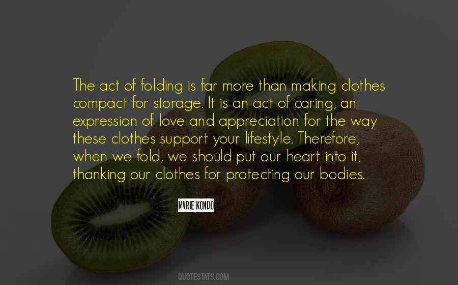 Quotes About Folding Clothes #522430