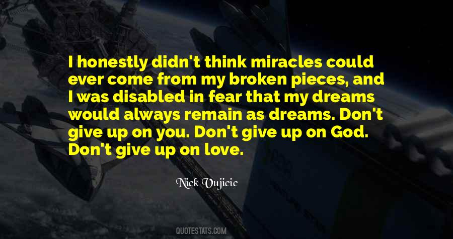 Quotes About Give Up On Love #842109