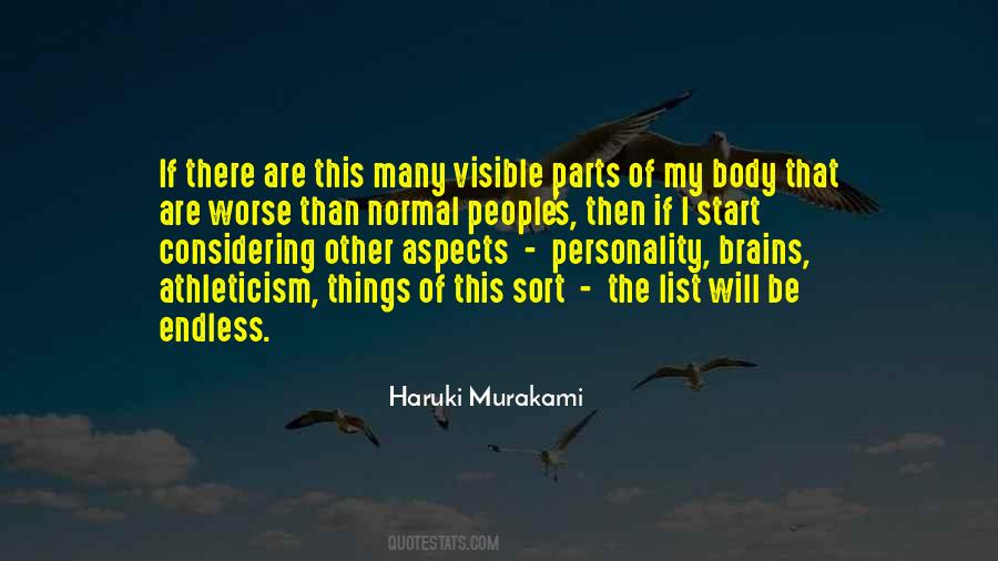 Parts The Body Quotes #165625