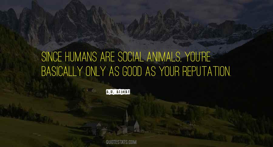 Social Animals Quotes #12348