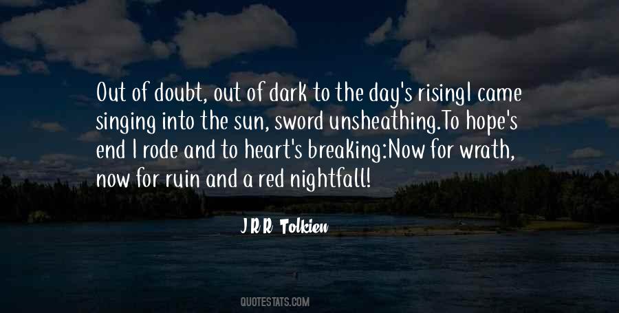 Quotes About Red Sun #449186