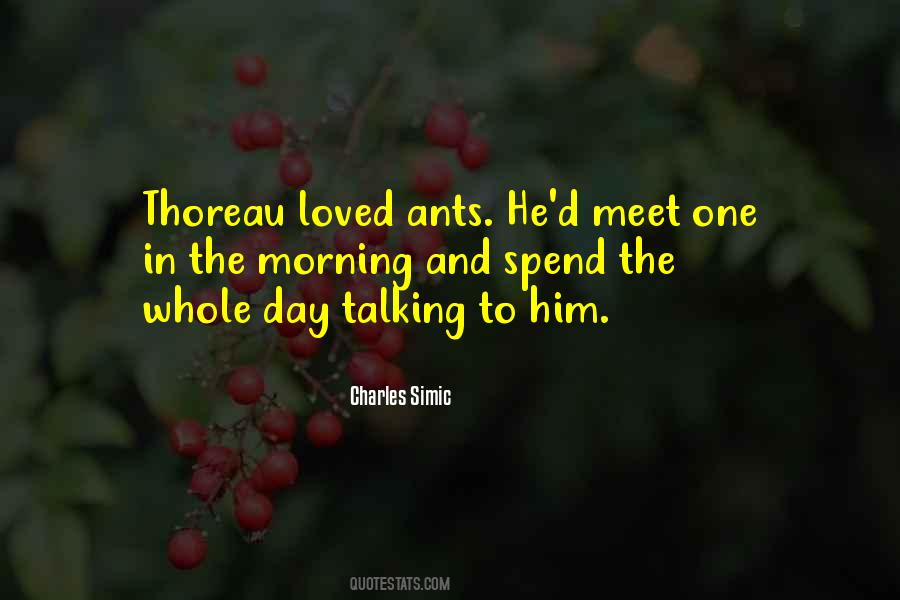 Quotes About Thoreau #998130