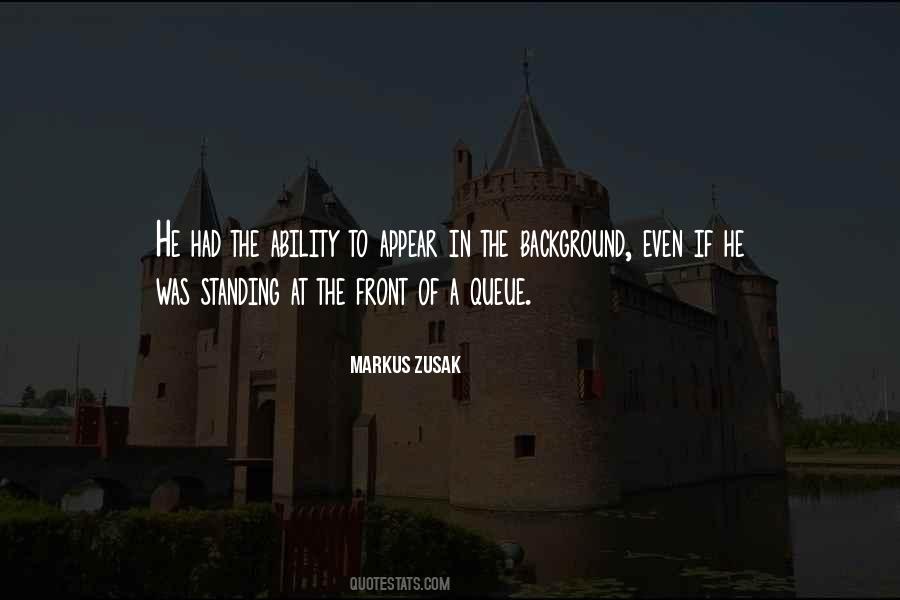 Quotes About Queue #1646670