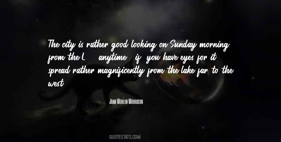 Quotes About Morning Sunday #370455