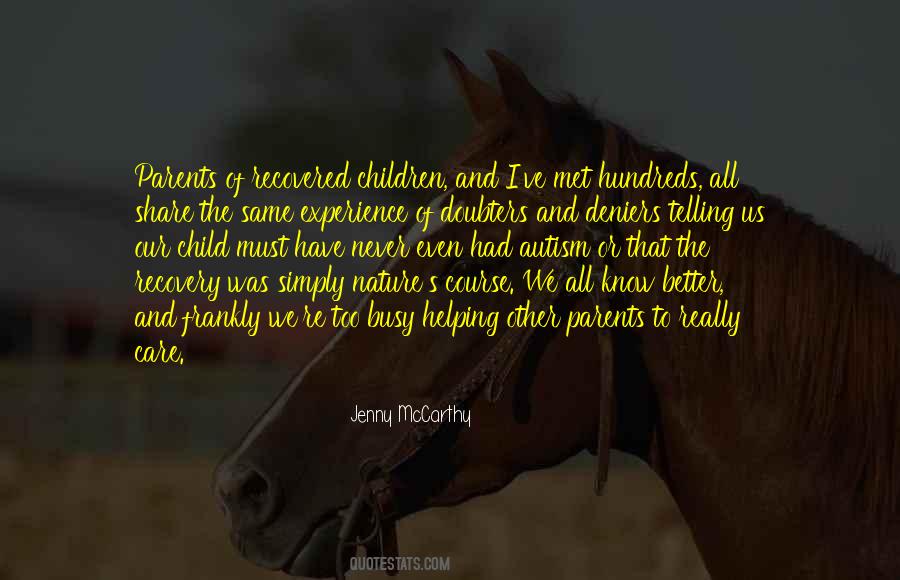 Quotes About Having A Child With Autism #144194