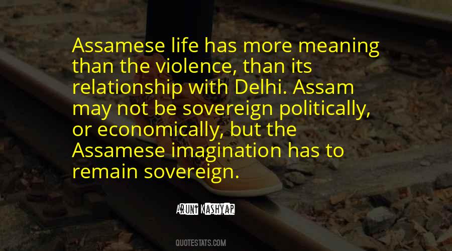 Quotes About Assam #1657576